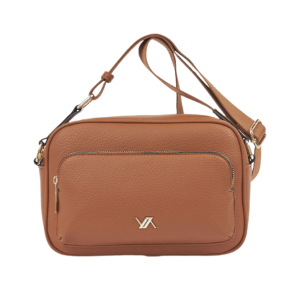 Verde Γυναικεία Τσάντα Χιαστί 16-8549 Καμηλό