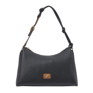 Verde Γυναικεία Τσάντα Ώμου 16-8612 Μαύρο