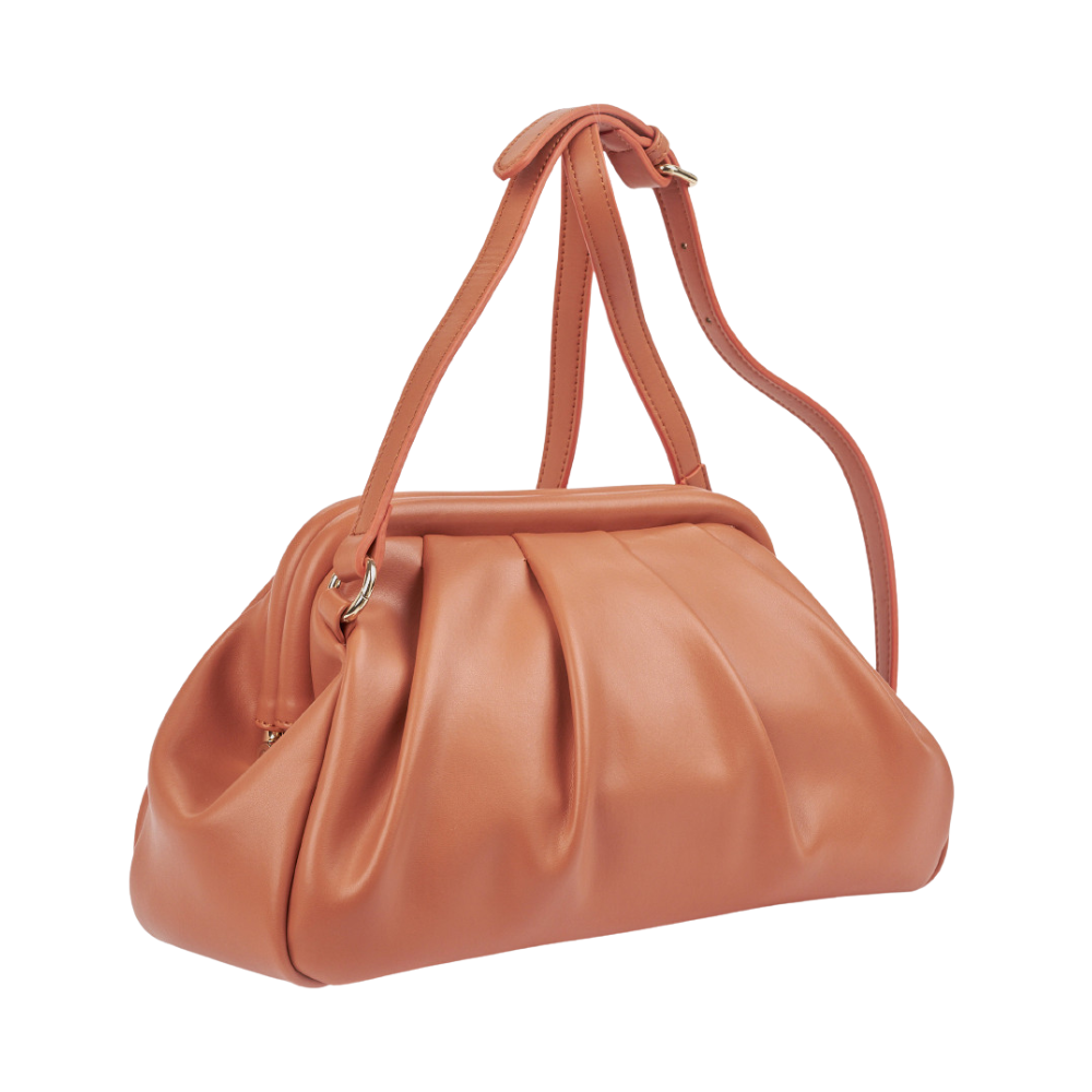 Verde Γυναικεία Τσάντα Ώμου 16-8638 Πορτοκαλί - Image 3