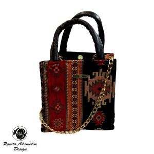 Renata Adamidou “Handmade” Γυναικεία Τσάντα Χειρός-Χιαστί RE26-07 Πολύχρωμη