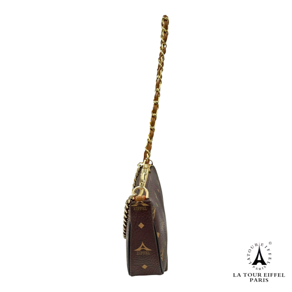 La Tour Eiffel Αμπιγιέ Τσαντάκι N36-201021-1B-Bear Καφέ - Image 3