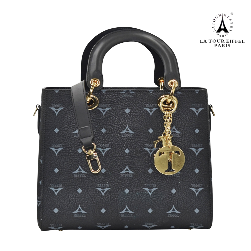 La Tour Eiffel Γυναικεία Τσάντα Χειρός-Χιαστί N36-251029-1 Μαύρο