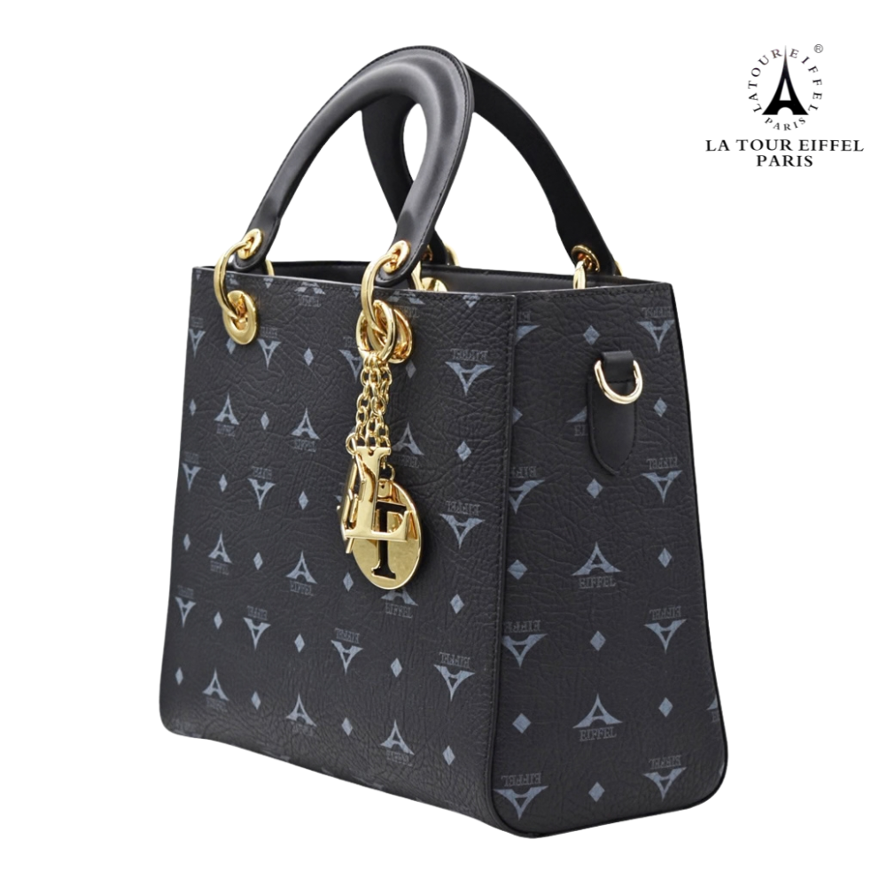 La Tour Eiffel Γυναικεία Τσάντα Χειρός-Χιαστί N36-251029-1 Μαύρο - Image 2
