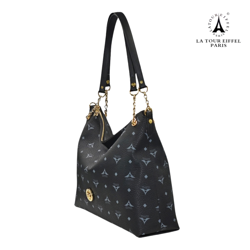 La Tour Eiffel Γυναικεία Τσάντα 'Ωμου-Χιαστί N36-261021-1 Μαύρο - Image 3